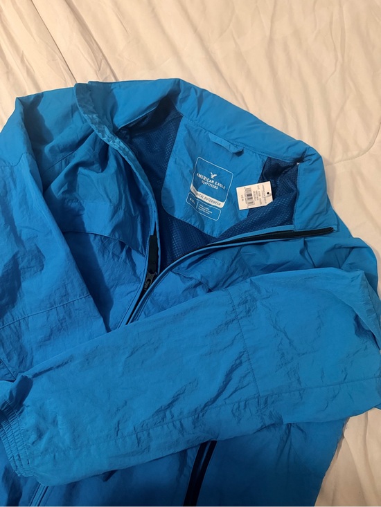 American Eagle Outfitters Other - American Eagle Outfitters Bright Blue Men's Windbreaker Jacket NWT - Size M